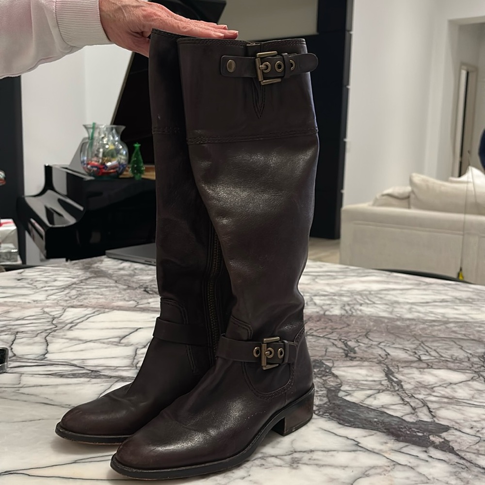 Brown Coach Boots